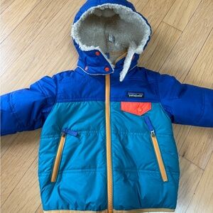 Patagonia Blue and Teal Kids Jacket